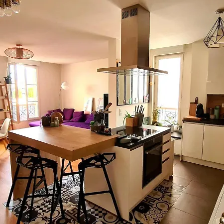 Beautiful Duplex, Quiet, 15 Min From Montparnasse *